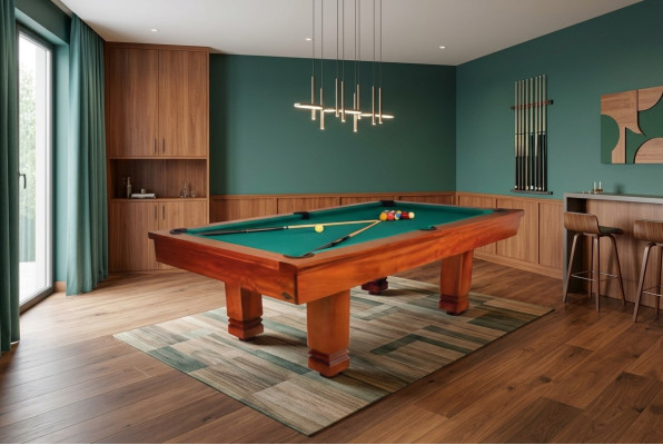 Combined billiard table multifunctional dining table dining table and game
