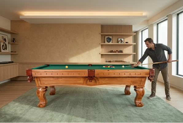 Elegant game table Pool table Wooden table 8ft