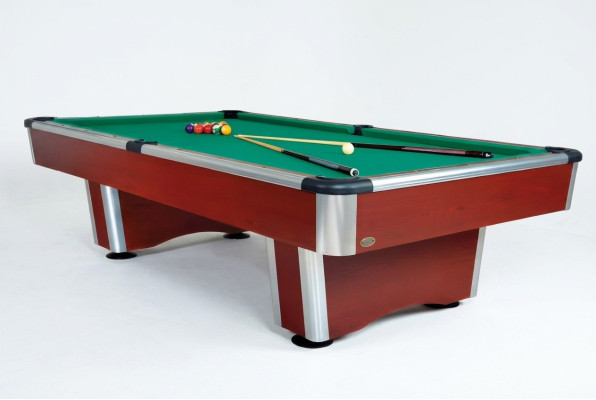 Modern solid wood and aluminum billiard table