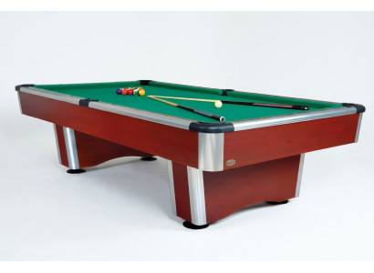 Modern solid wood and aluminum billiard table
