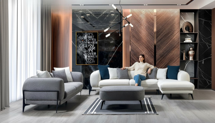 Stylish corner table designer study luxury furniture noble office tables