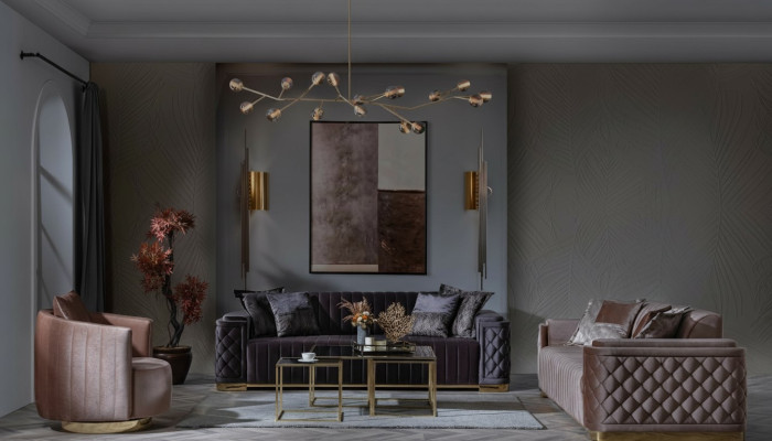 3+3+1 Seater Sofa Set Modern Luxury Sofa Design