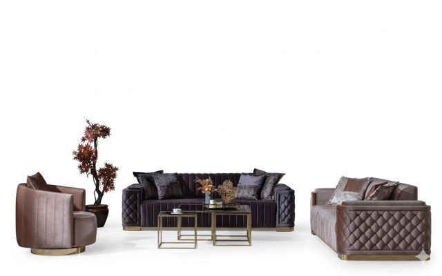 3+3+1 Seater Sofa Set Modern Luxury Sofa Design
