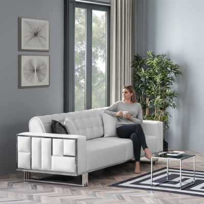 3-seater sofa design upholstered seating modern fabric new furniture