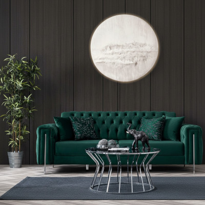 3-seater fabric sofa modern sofa set