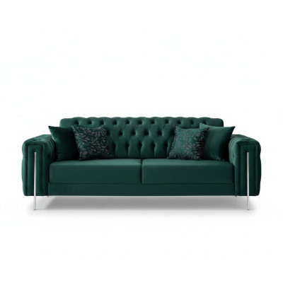 3-seater fabric sofa modern sofa set