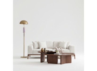 Luxury design sofa for 3 people, modern upholstered sofas, new furniture