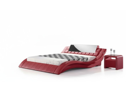 Red design double bed luxury hotel bed 180x200