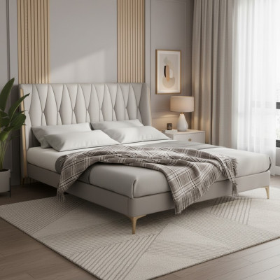 Luxury children's bed in gray
