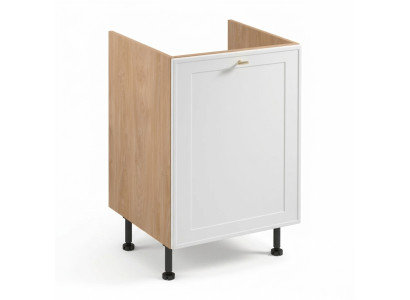 Mobile kitchen sink beige and white