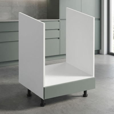 Mobile kitchen table with drawer under the cooktop