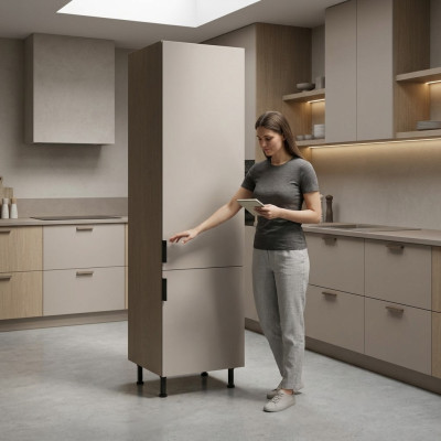 Built-in refrigerator for household appliances