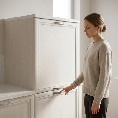 Dishwasher front panel