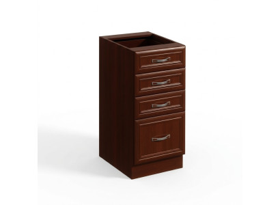 Kitchen cabinet with drawers