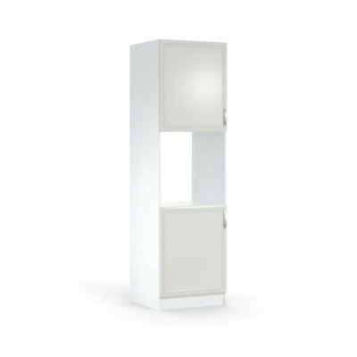 Kitchen cabinet with built-in oven