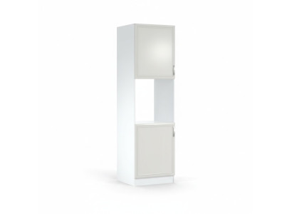 Kitchen cabinet with built-in oven