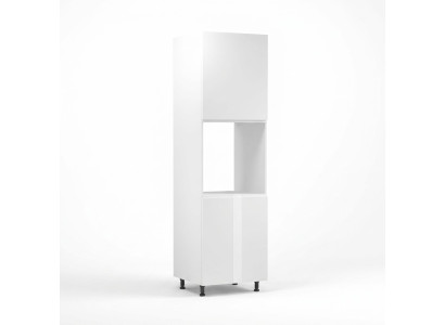 High cabinet for oven, built-in cabinet, oven space, glossy