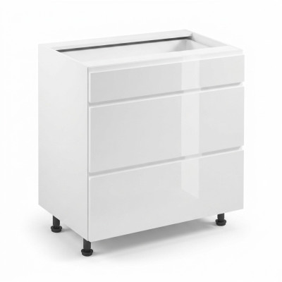 Mobile kitchen table with drawers