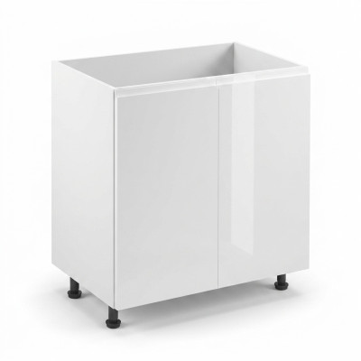 Glossy mobile kitchen cabinet