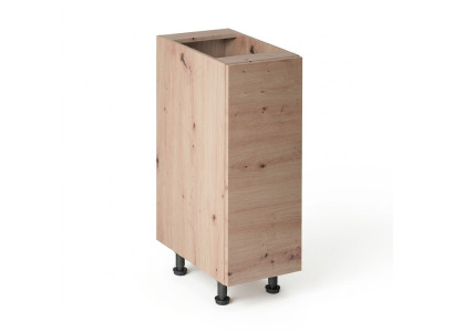 Mobile kitchen cabinet beige