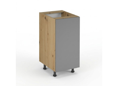 Mobile table with middle shelf for the kitchen