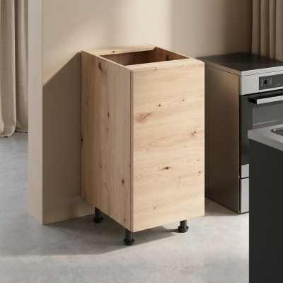 Glossy mobile kitchen cabinet