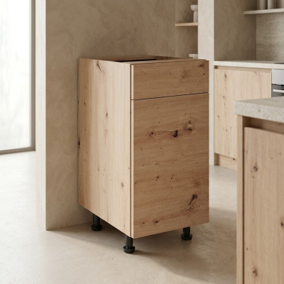 Kitchen furniture with doors and shelves