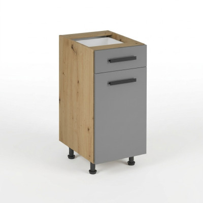 Kitchen furniture with doors and shelves