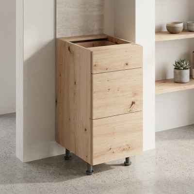 Mobile kitchen sink with drawers