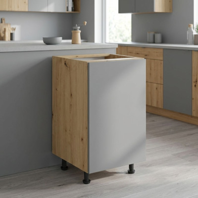 Mobile kitchen table with central surface