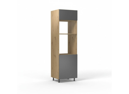Oven and microwave cabinet for built-in appliances