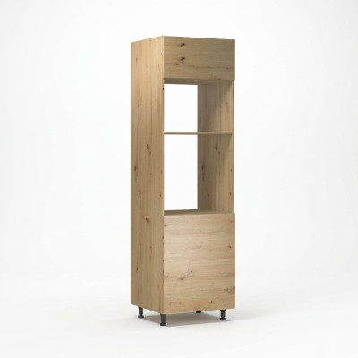 Built-in microwave oven and oven