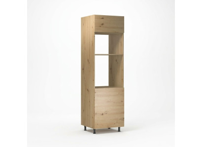 Built-in microwave oven and oven