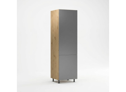 High kitchen cabinet with shelves