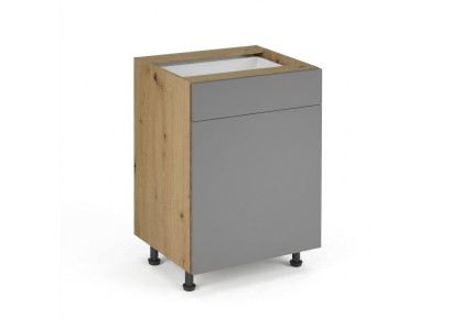 Kitchen furniture with drawers and shelves