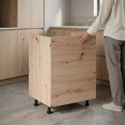 Mobile kitchen cabinet