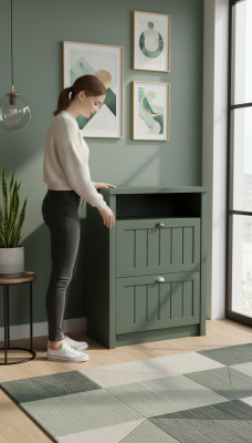 Shoe storage for balcony