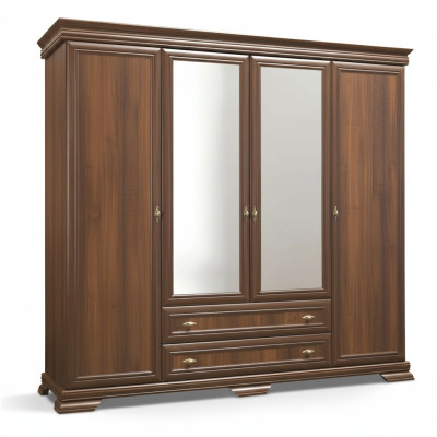 Large fabric wardrobe