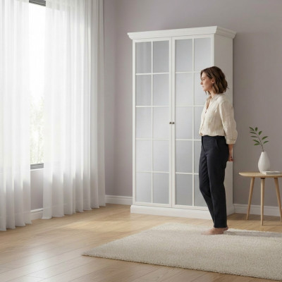Peili wardrobe with two mirrors