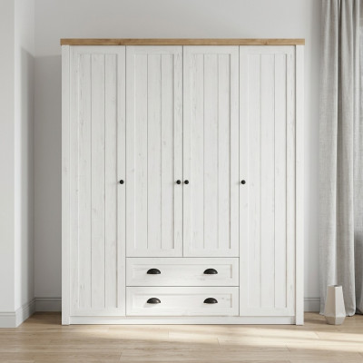 Kangaskaappi wardrobe with drawers and clothes door