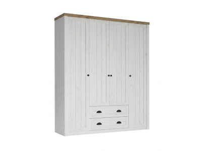 Kangaskaappi wardrobe with drawers and clothes door