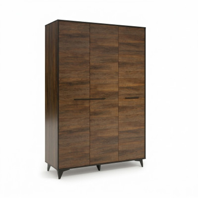 Textile wardrobe rod for the bedroom