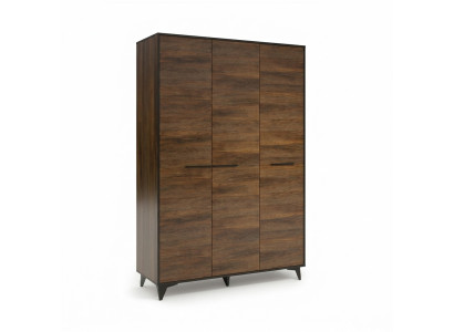 Textile wardrobe rod for the bedroom