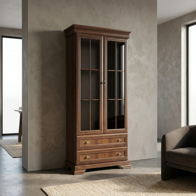 Vanha display cabinet with drawers