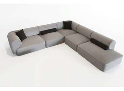 Modern and elegant corner sofa for the living room