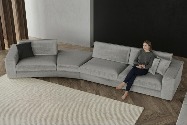 Modern sofa with elegant design