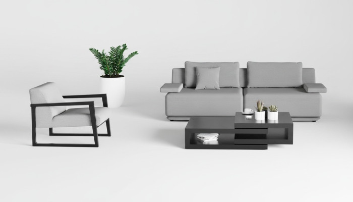 Elegance sofa and armchair