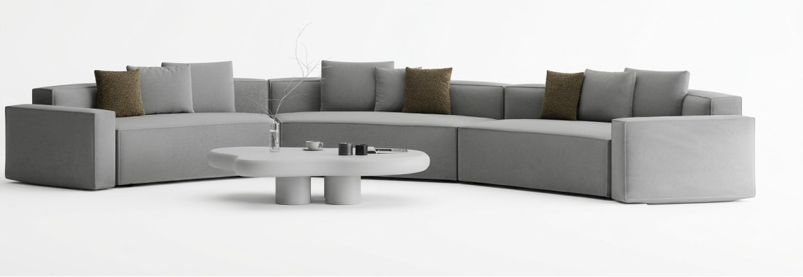 Decorative sofa, function and beauty in every detail