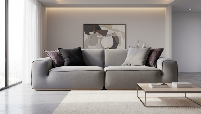 Modern, beautiful and comfortable sofa