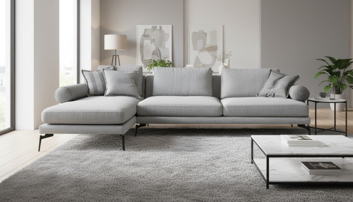 Designer corner sofa for comfortable living